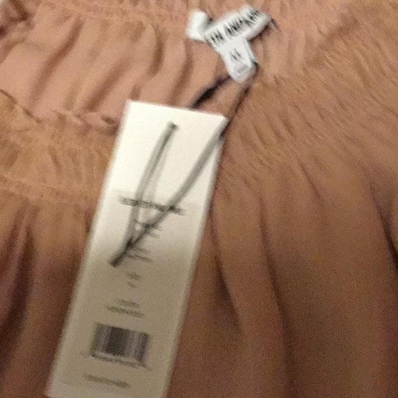 Michela Off-the-Shoulder Textured Silk George - Picture 2 of 3